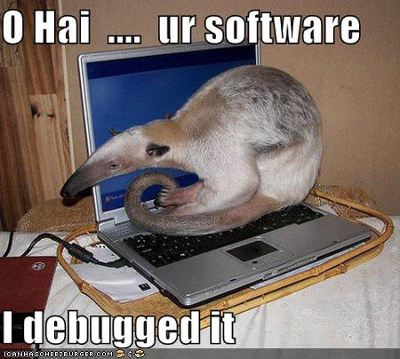 O Hai... ur software, I debugged it - icanhazcheezburger.com
