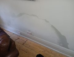 Damp on inside of walls