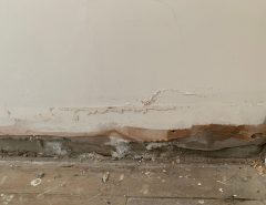 Underlying moisture issue - Damp problems